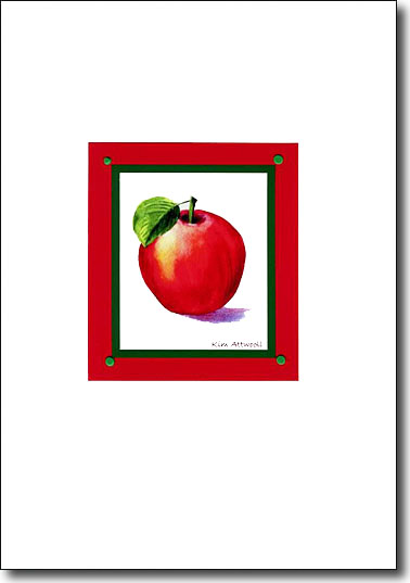 Apple in Red image