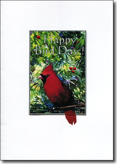 Cardinal Happy Birthday image