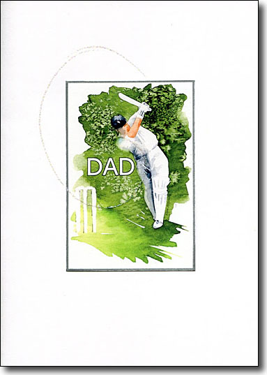 Cricketer Dad image