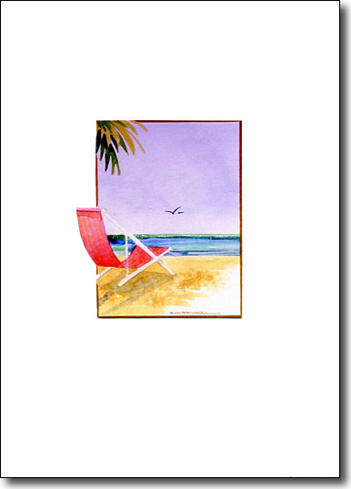 Cutout Beach Chair image