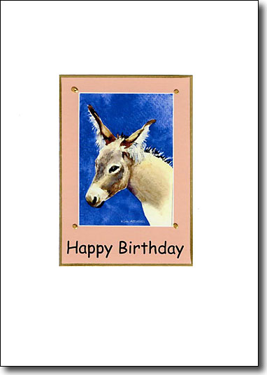Donkey Happy Birthday image
