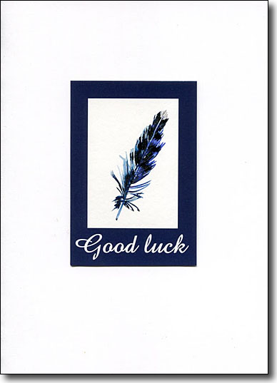 Good Luck Feather image