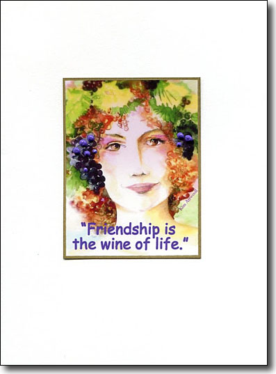Friendship is the Wine of Life image