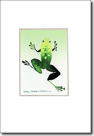 Frog on Green image