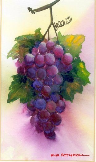 bunch of grapes image