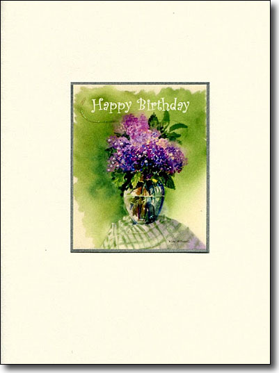 Lilacs Happy Birthday image