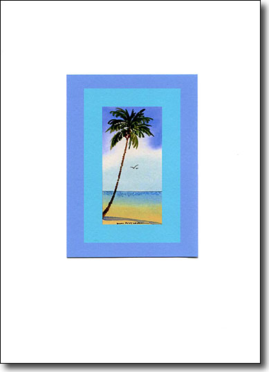 Palm in Turquoise image