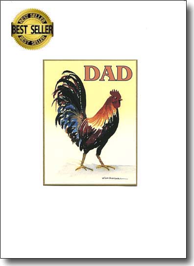 Happy Father's Day Rooster image