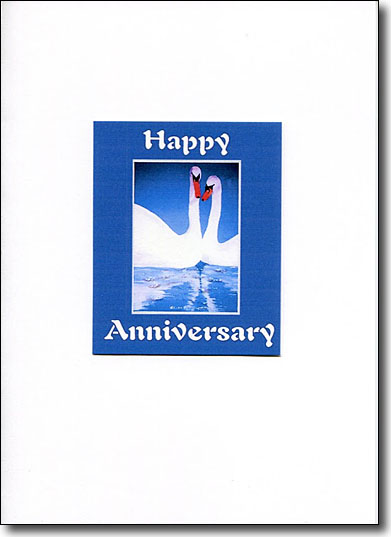 Swans Happy Anniversary image