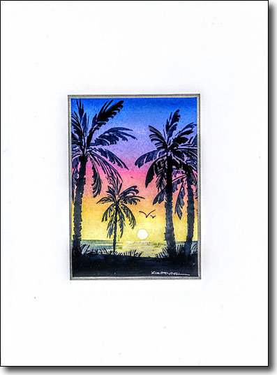 Tropical Sunset image