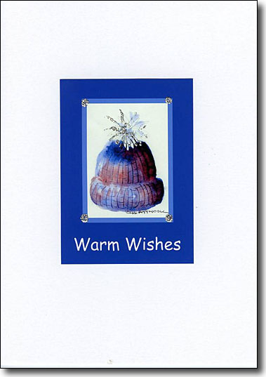 Blue Hat Warm Wishes image