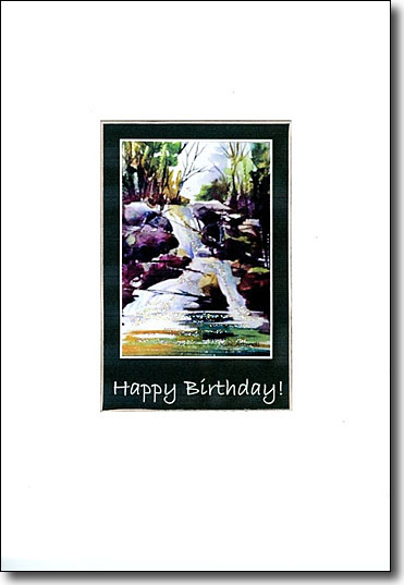 Waterfall Quartet Happy Birthday image