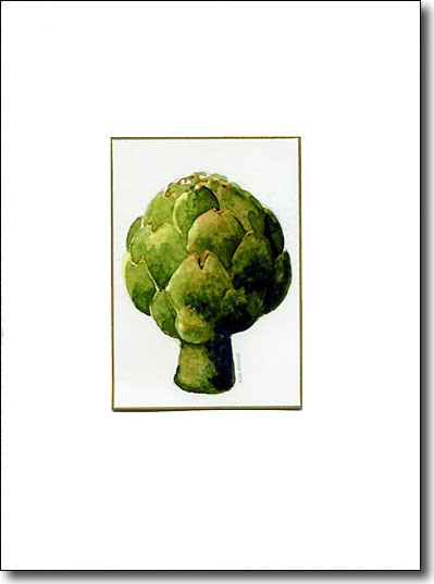 Artichoke handmade card image