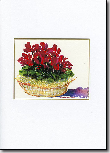 Basket of Cyclamen image