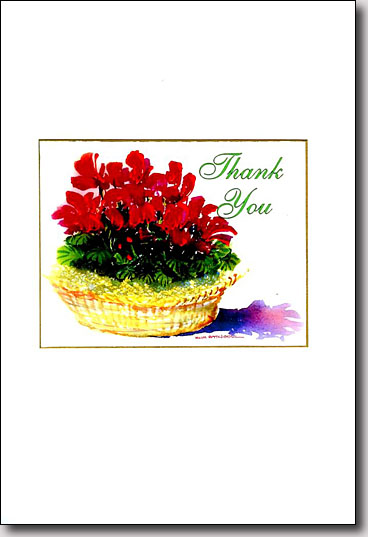 Basket of Cyclamen image