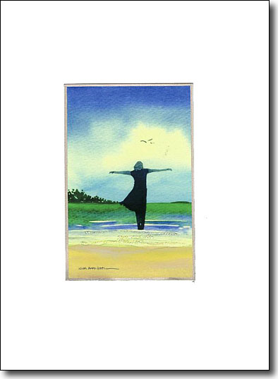 Beach Breezes handmade card