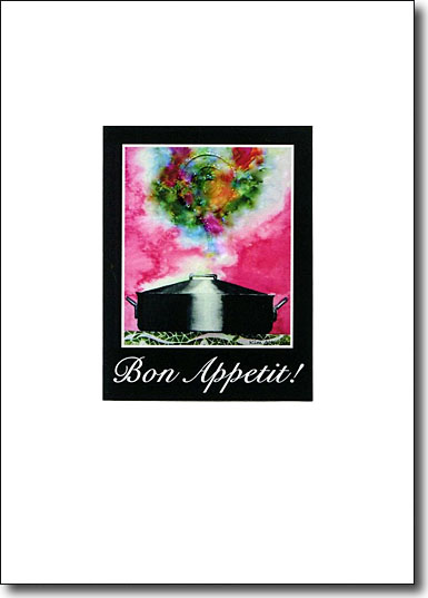 Bon Appetit handmade card
