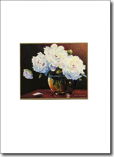 Bowl of Peonies image