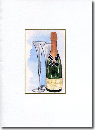 Champagne and Flutes image