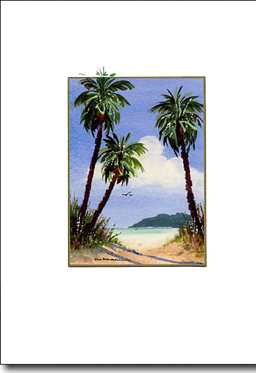 Coconut Palms in Hawaii image