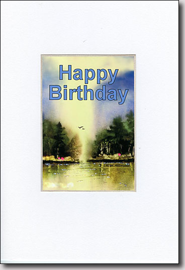 Dramatic Sky Happy Birthday image