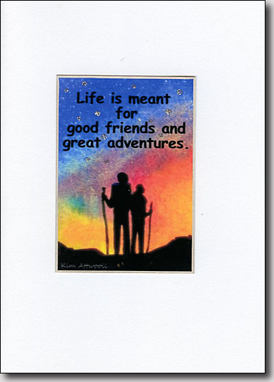 Evening Hikers' Quote image
