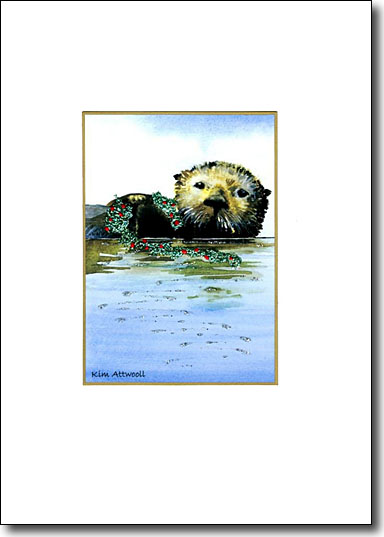 Holiday Otter image