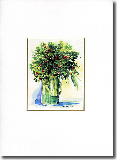 Holly in Glass image