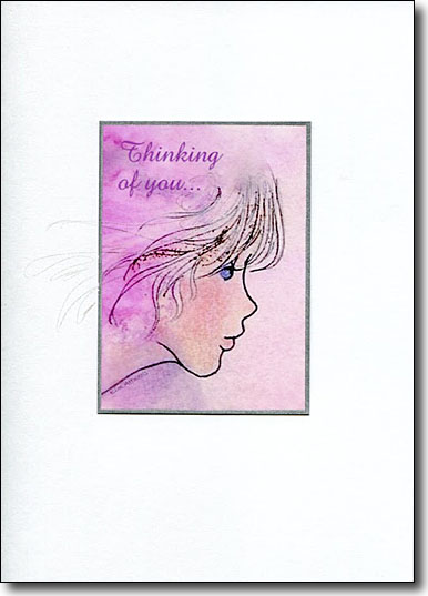 Pink Profile Thinking of You image