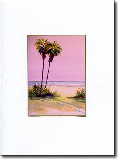 Mauve Sky Palms image