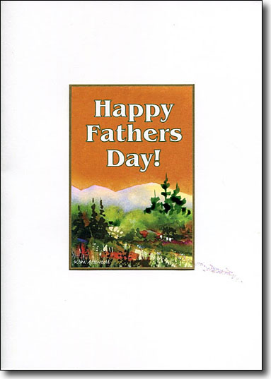 Happy Father's Day in the Mountains image