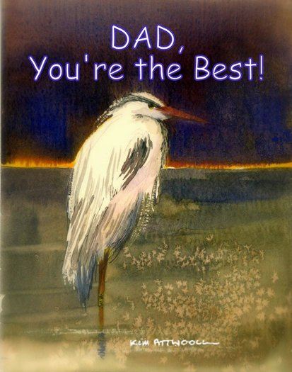 night heron image, free printable greeting cards