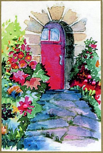 red door image