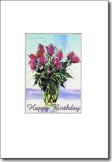 Roses Happy Birthday image