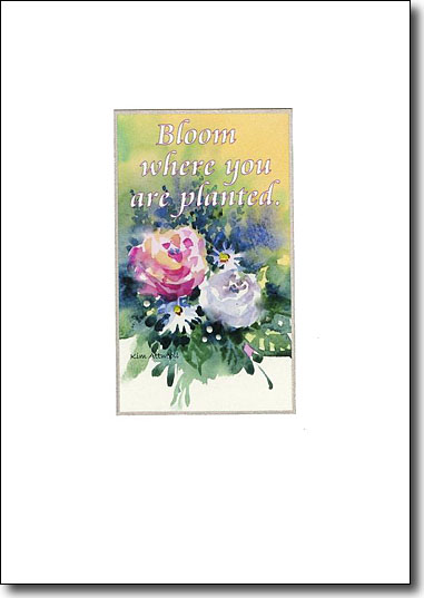 Soft Roses Bloom Where You Are Planted